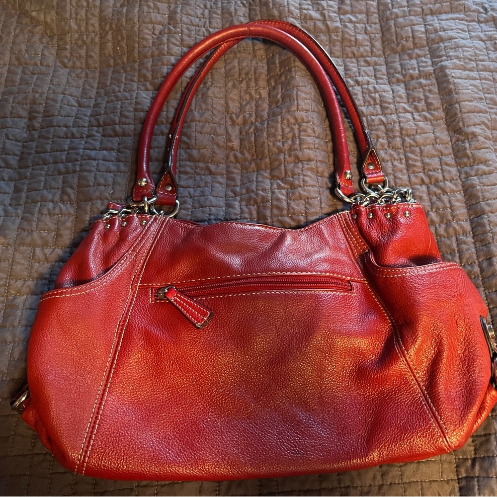 Tignanello red purse